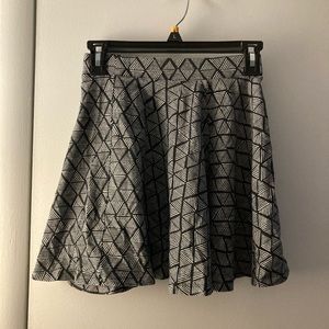 Patterned skirt